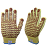 Перчатки Орион РТИ™ ТРАКТОР ЭКСТРА (хлопок/полиэфир+ПВХ), желтый