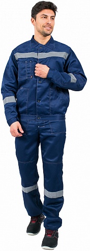 Костюм Легион-1 СОП (тк.Смесовая,210) брюки, т.синий