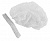 Шапочка из спанбонда 12 гр/м2 белая (100 шт.)